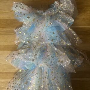 Lola + The Boys Tulle Star Dress Size 4T